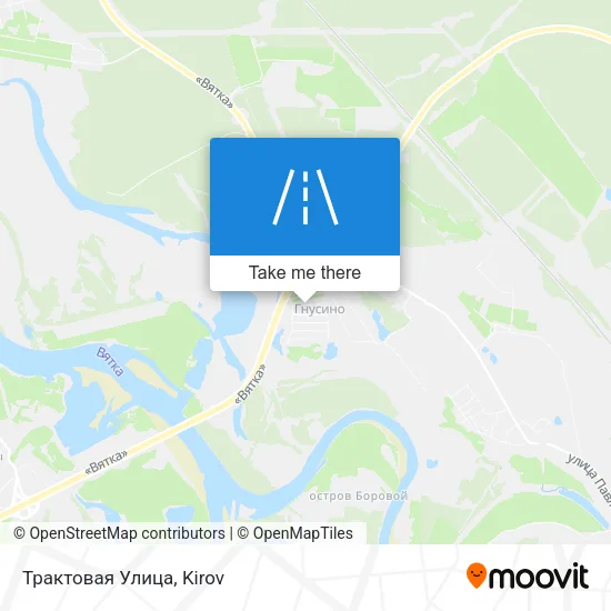 Трактовая Улица map