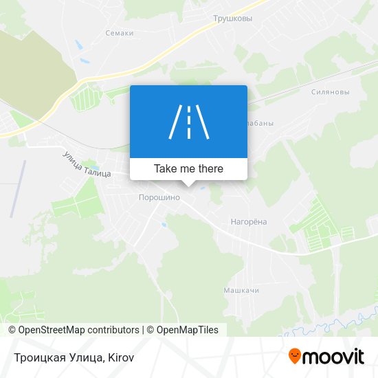 Троицкая Улица map