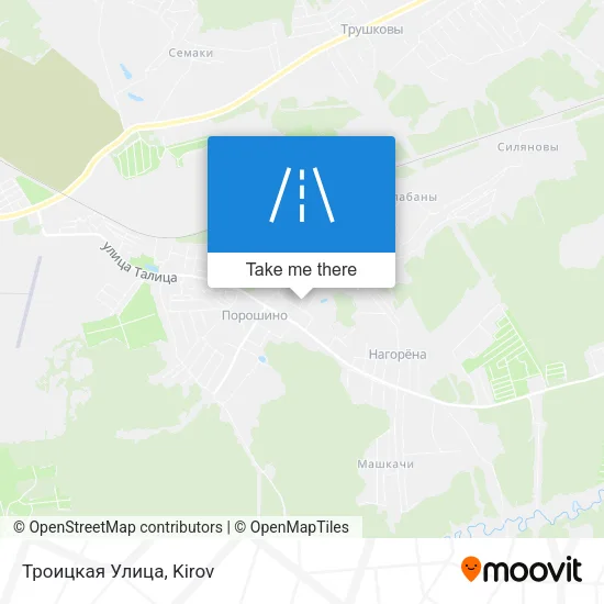 Троицкая Улица map