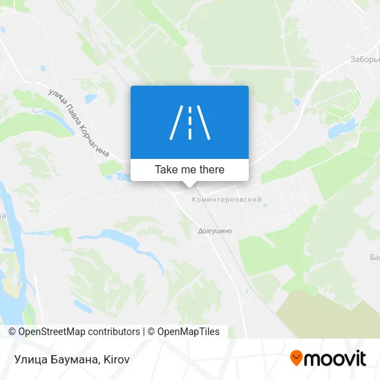 Улица Баумана map