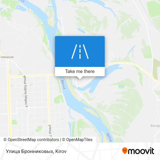 Улица Бронниковых map