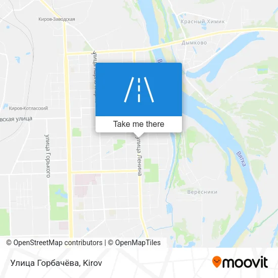 Улица Горбачёва map