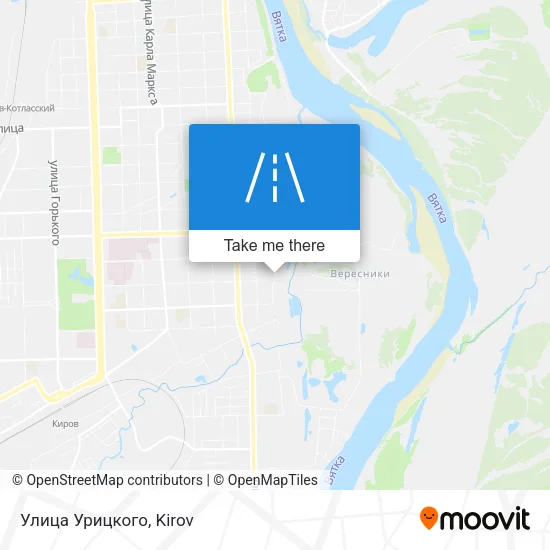 Улица Урицкого map