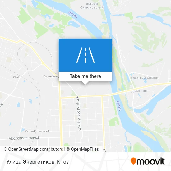 Улица Энергетиков map
