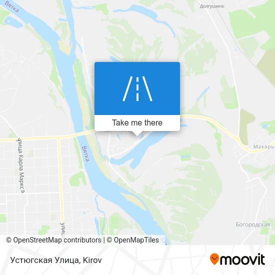 Устюгская Улица map