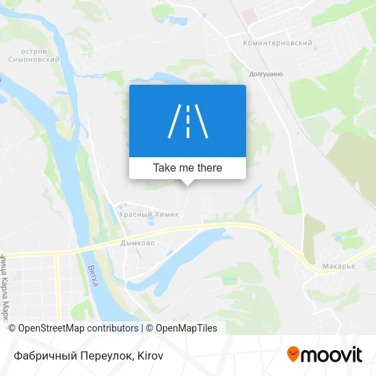 Фабричный Переулок map