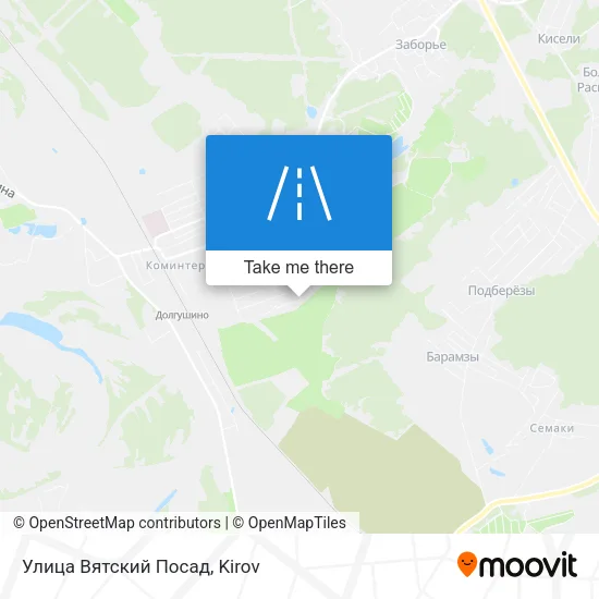 Улица Вятский Посад map