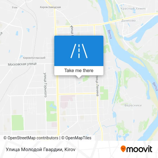 Улица Молодой Гвардии map