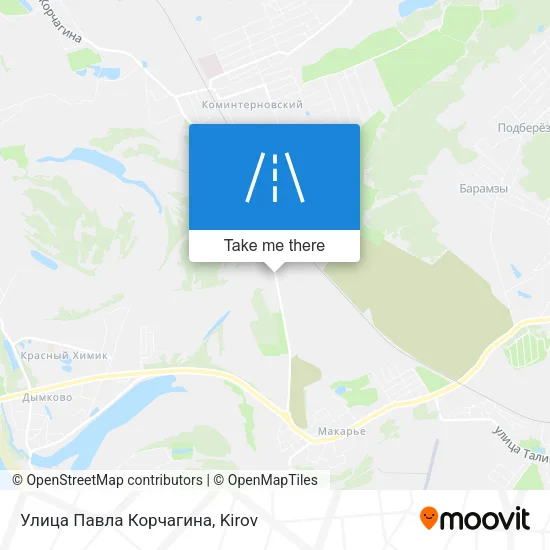 Улица Павла Корчагина map