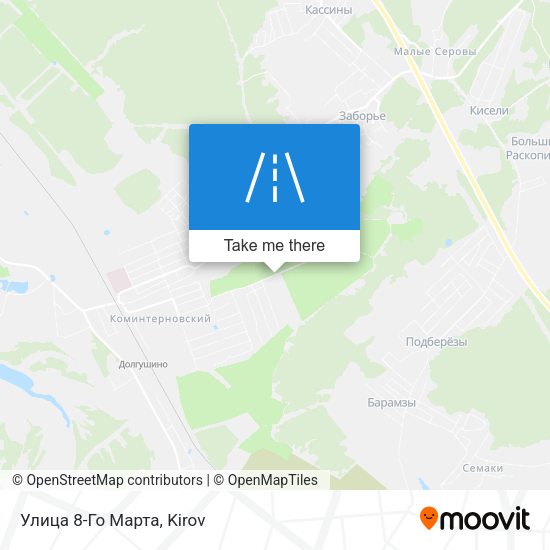 Улица 8-Го Марта map