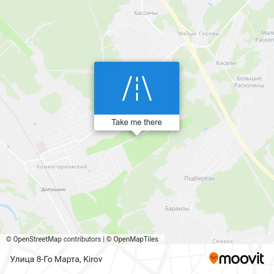 Улица 8-Го Марта map