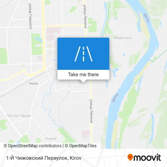 1-Й Чижовский Переулок map