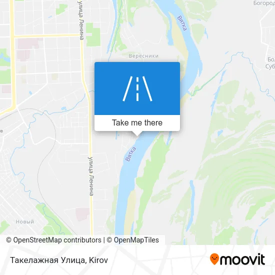 Такелажная Улица map