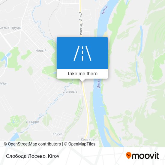 Слобода Лосево map