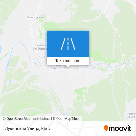 Лукинская Улица map