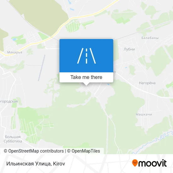 Ильинская Улица map