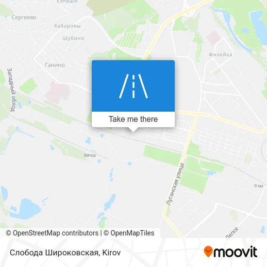 Слобода Широковская map