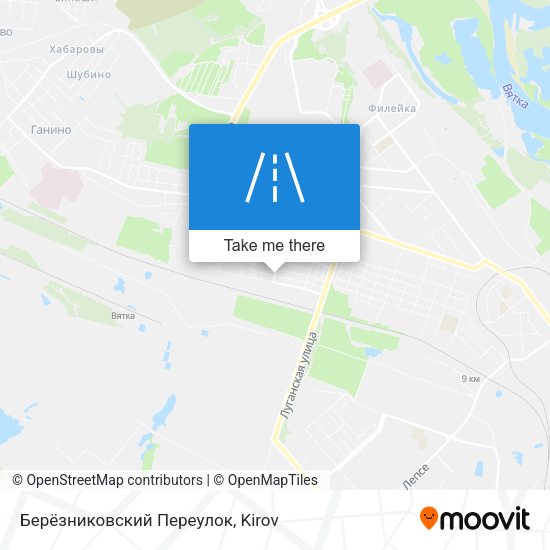 Берёзниковский Переулок map