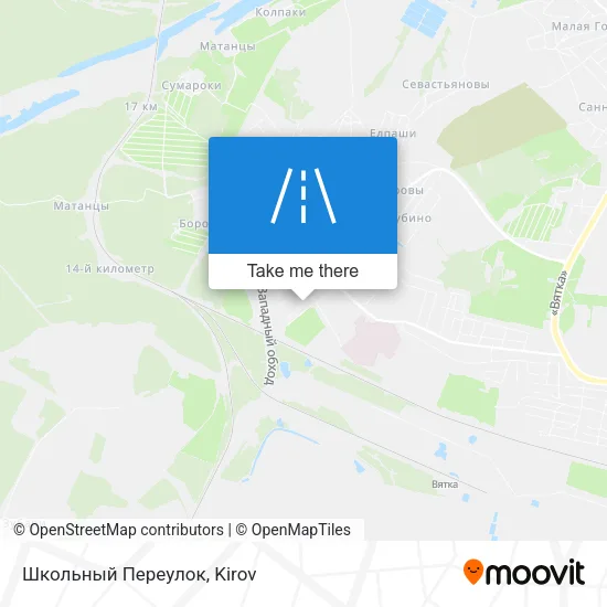 Школьный Переулок map