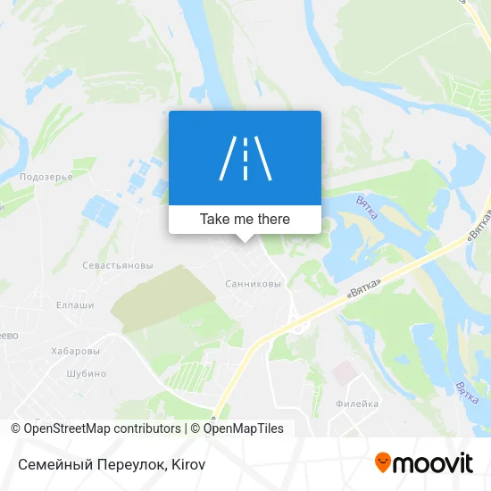 Семейный Переулок map