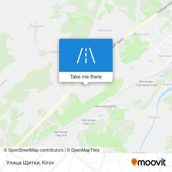 Улица Щитки map