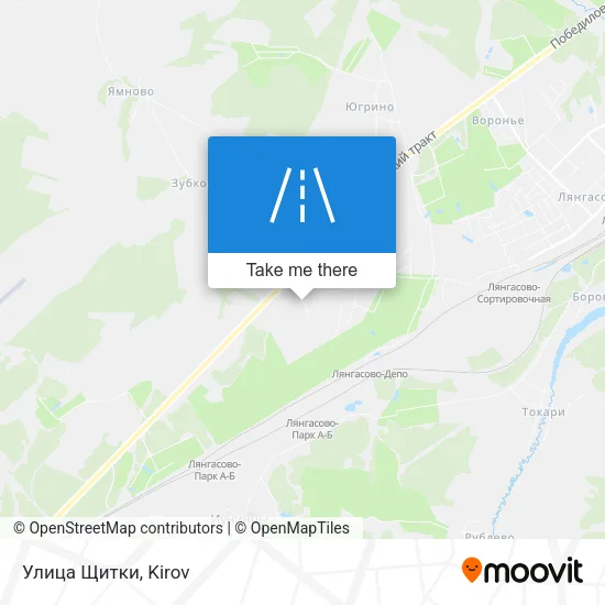 Улица Щитки map