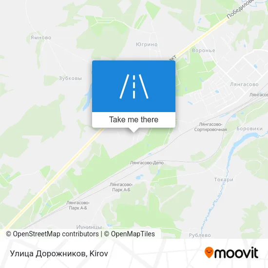 Улица Дорожников map