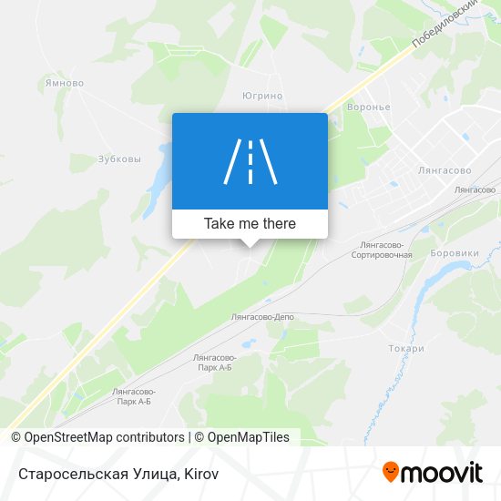 Старосельская Улица map