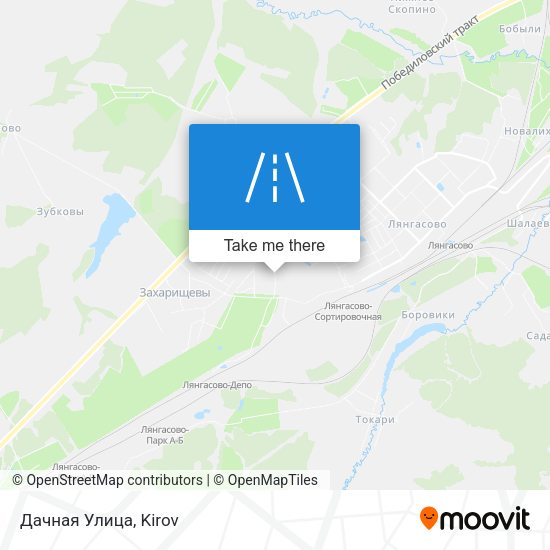 Дачная Улица map