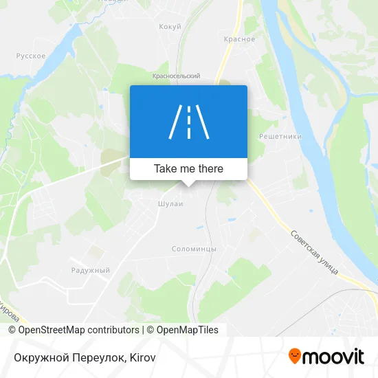 Окружной Переулок map
