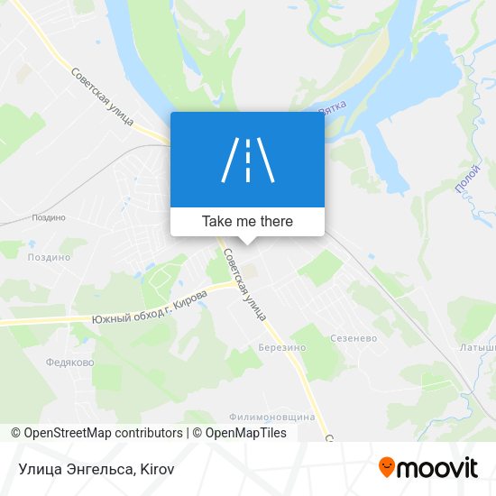 Улица Энгельса map