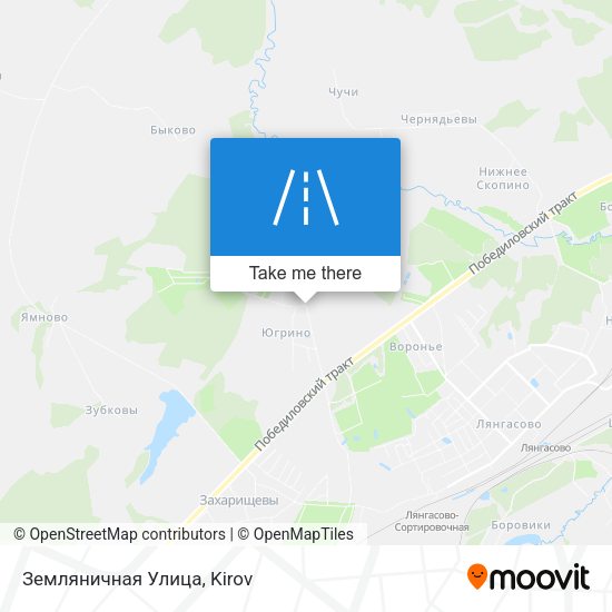 Земляничная Улица map