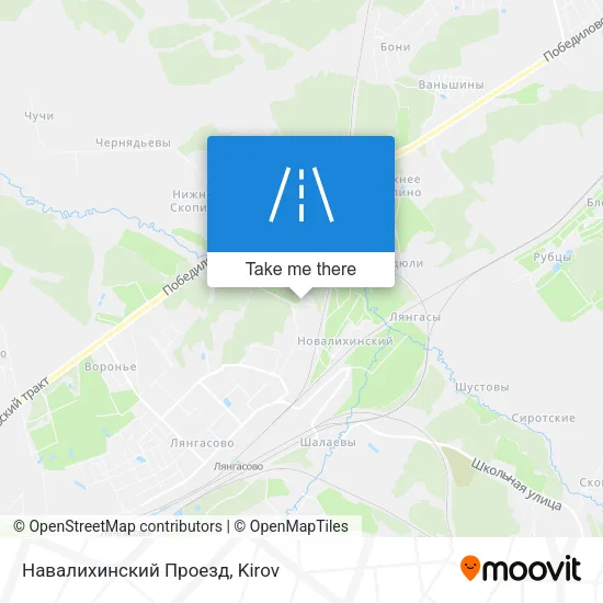 Навалихинский Проезд map