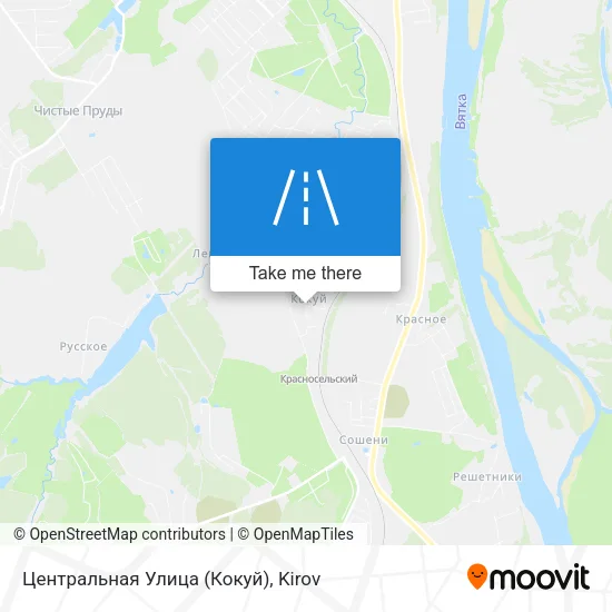 Центральная Улица (Кокуй) map