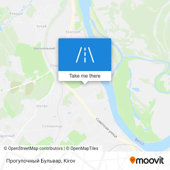 Прогулочный Бульвар map