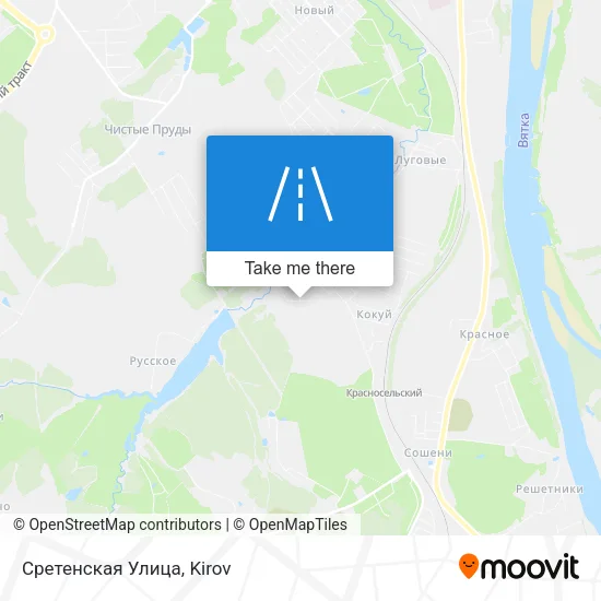 Сретенская Улица map