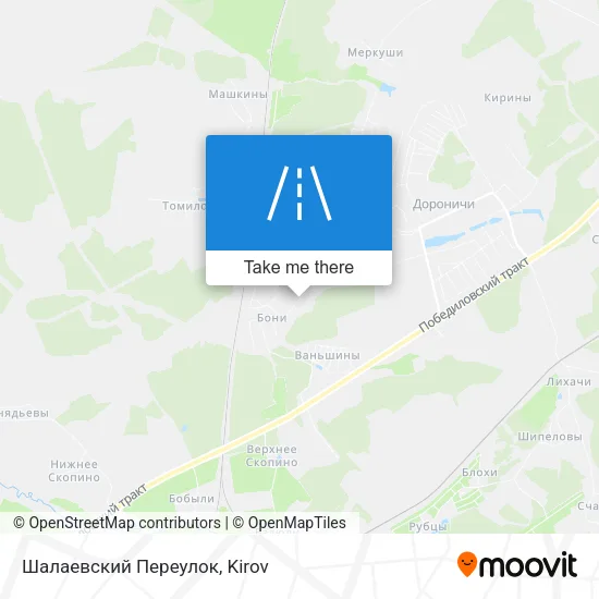 Шалаевский Переулок map