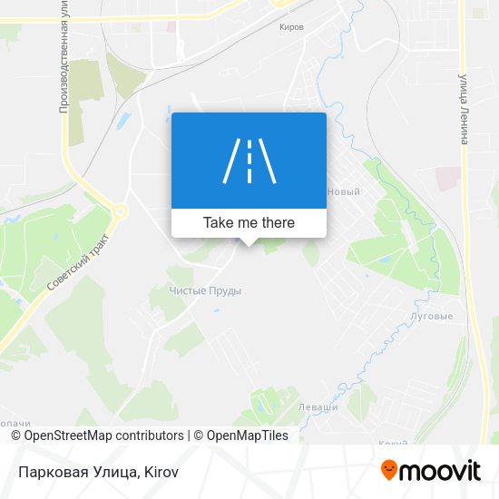 Парковая Улица map