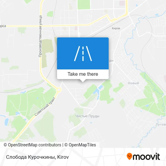 Слобода Курочкины map