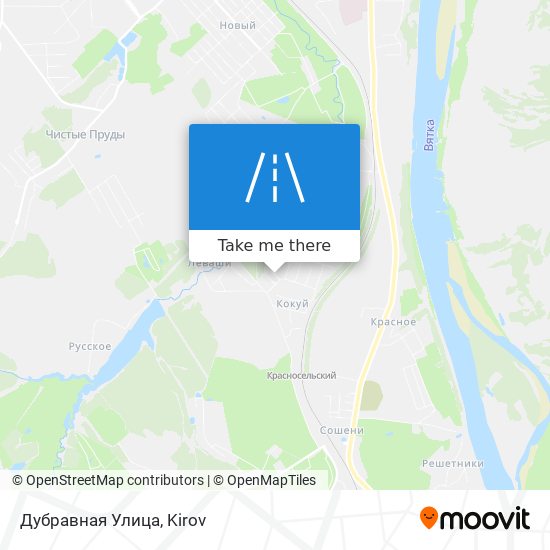Дубравная Улица map