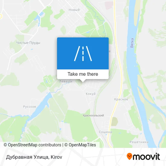 Дубравная Улица map