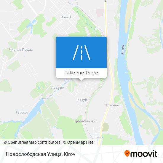 Новослободская Улица map