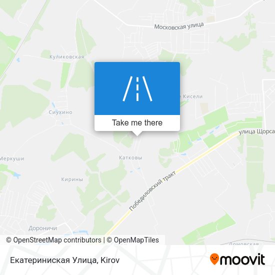 Екатериниская Улица map