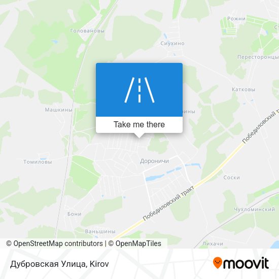 Дубровская Улица map