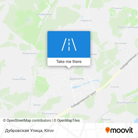 Дубровская Улица map