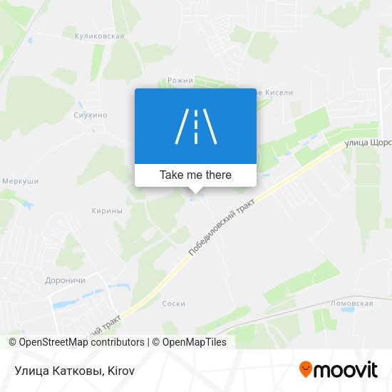 Улица Катковы map