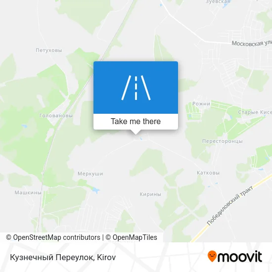 Кузнечный Переулок map