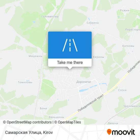 Самарская Улица map