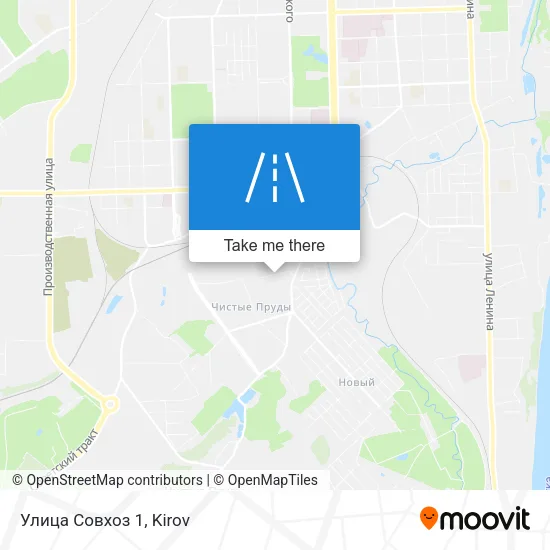 Улица Совхоз 1 map