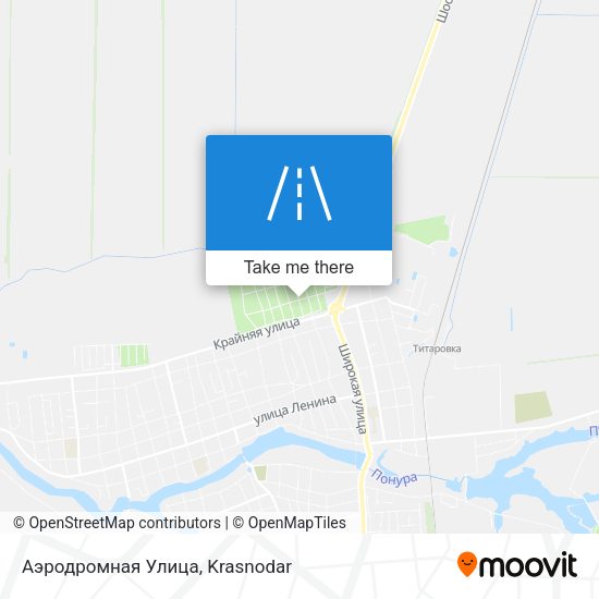 Аэродромная Улица map